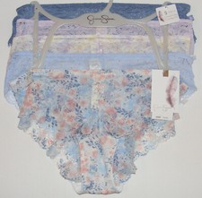 5 Pack Lace Hipsters Panties Size S Soft Comfort Stretch Jessica Simpson