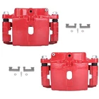 2x Rear Brake Calipers For Chevrolet Silverado 2500 GMC Sierra 2500 w/ Bracket