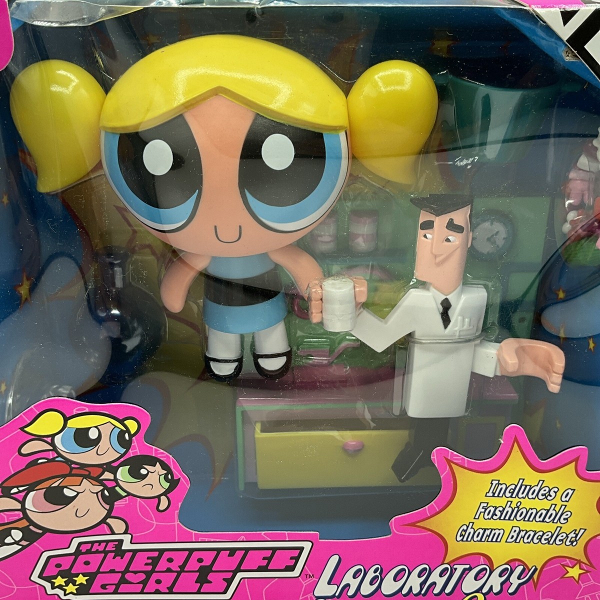 RARE VINTAGE: Powerpuff Girls Bubble's Laboratory Playset | eBay
