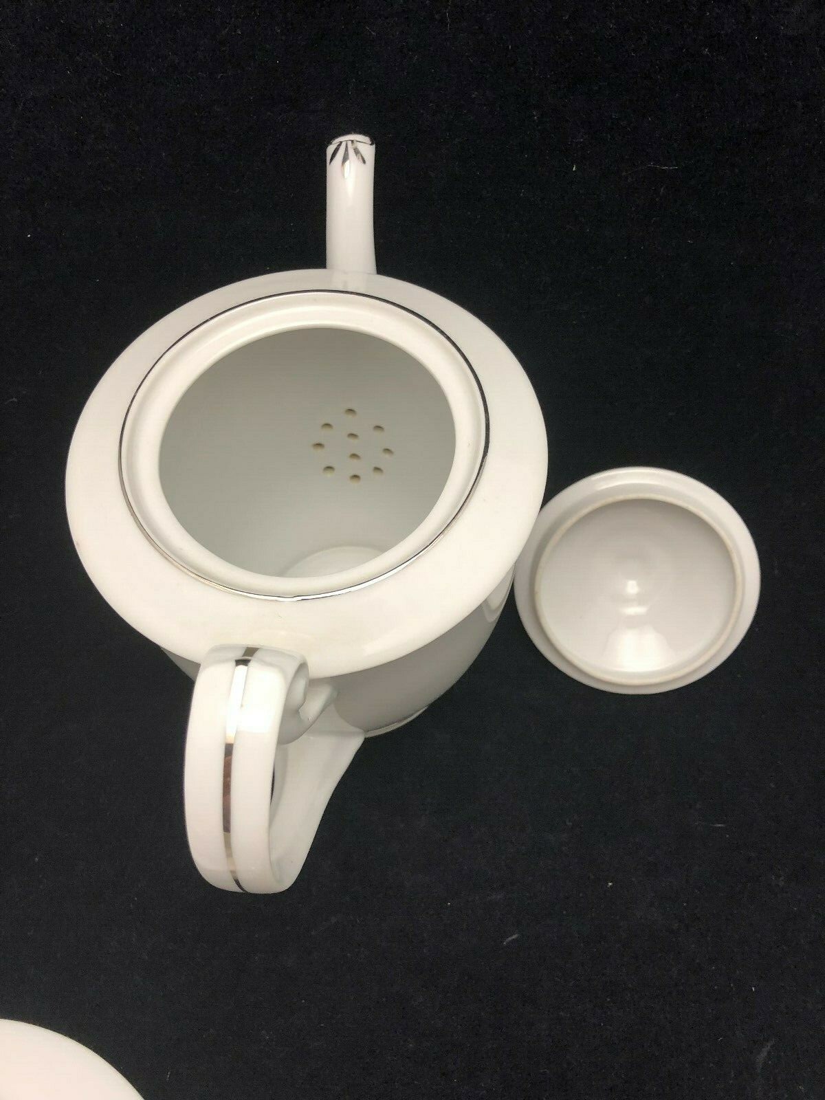 VTG Hakusan Japanese Bone China Tea Set SNACK PLATES, CUPS & TEA SET