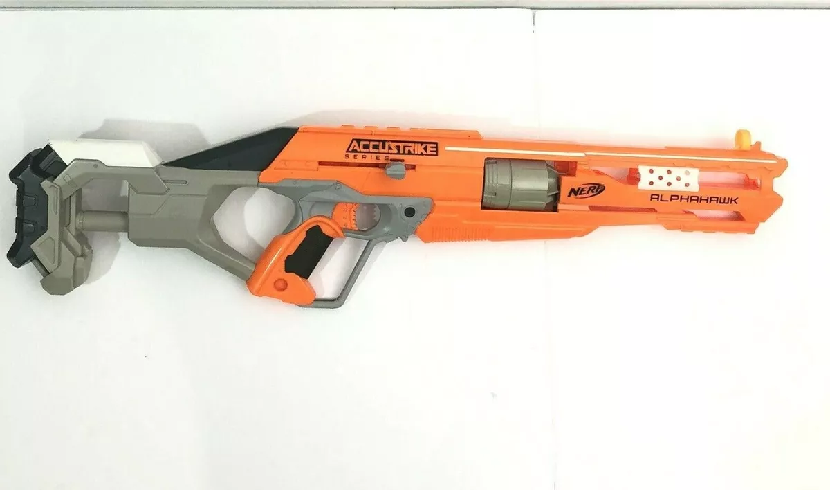 AlphaHawk (NERF N-Strike Elite Accustrike revolver dart sniper