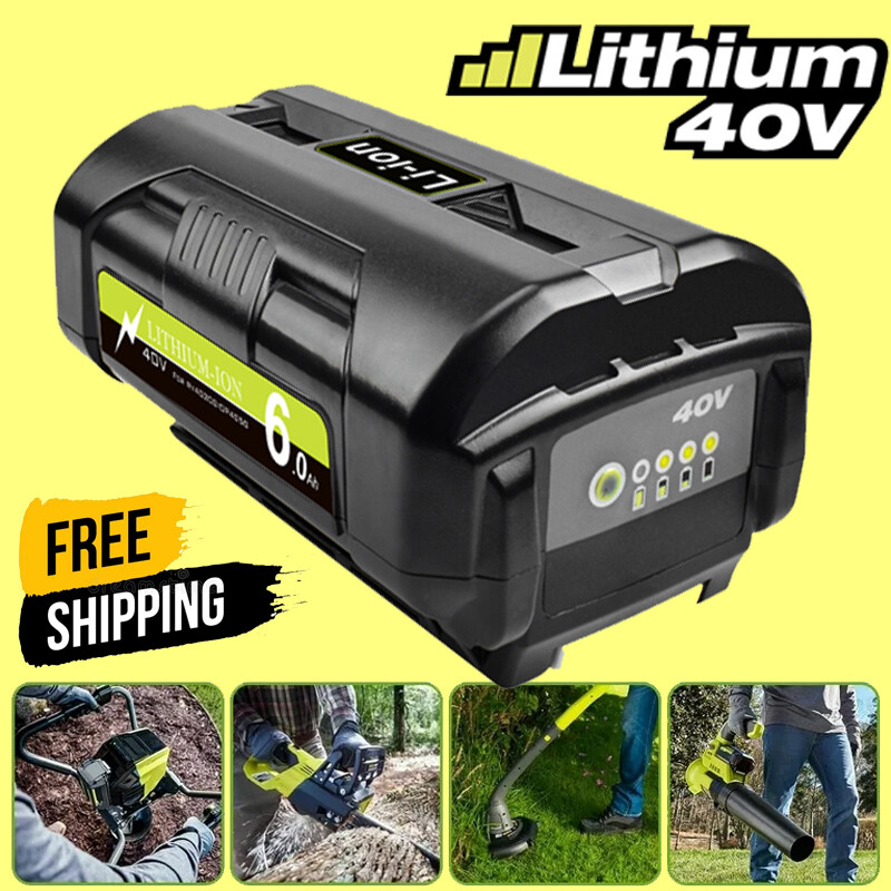 Ryobi Batteries RYOBI OP4050A 40-Volt Lithium-Ion Ah High