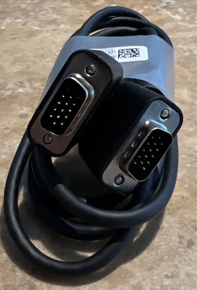 Dell 5.5 Feet VGA Cable 5KL2H06509 Male to Male 15 pin New Computer Cord - Image 4 of 4