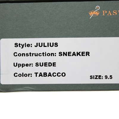 Pastori NWB Julius Slip-On Suede Sneakers Size 42.5 US 9.5  display picture 2