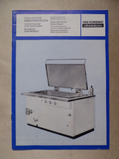 Prospekt NAGEMA Anbau-Blockkessel Ascobloc, DDR 1981 Dresden