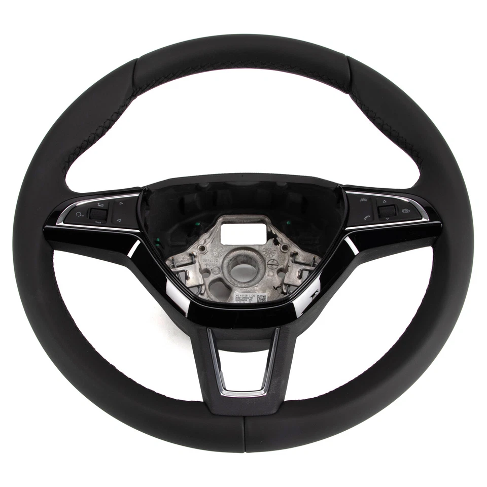 ORIGINAL SKODA Lenkrad Multifunktionslenkrad SUPERB / OCTAVIA 3 4 3V0419091L CWE - Bild 2 von 4