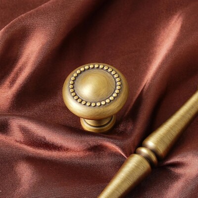 Solid Brass Cabinet Knobs Antique Drawer Wardrobe Door Dresser Cupboard Knobs