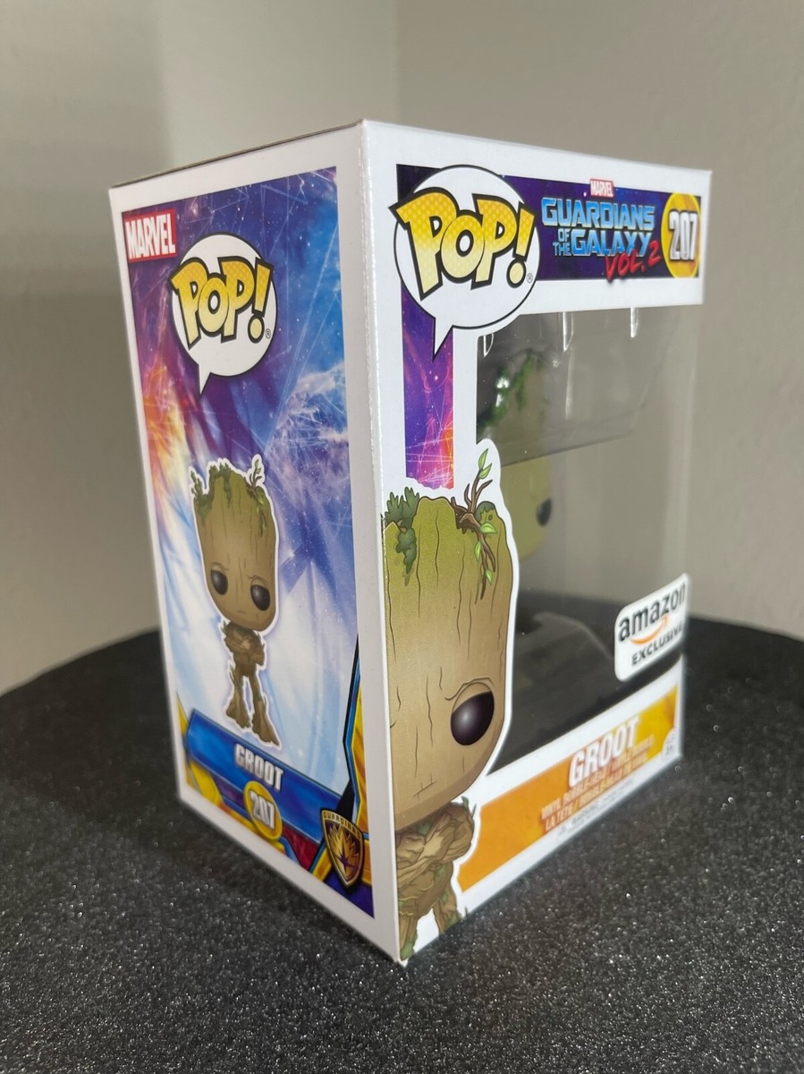Funko Pop Marvel #207 GROOT from Guardians of the Galaxy Amazon