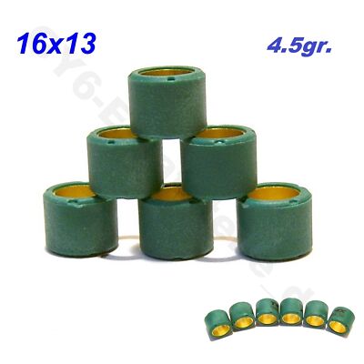 16x13 TUNING VARIOMATIK ROLLEN 4.5gr. JSD50QT-13 BOSTON 8 ZX50QT-7A REX RS GY6