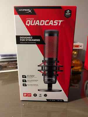 HyperX QuadCast Gaming Mikrofon für PC PS4 PS5 Mac Streaming #1
