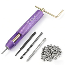 M3 Helicoil Thread Repair Kit - 50Pcs Stainless Steel Coiled Wire Helical Screw 