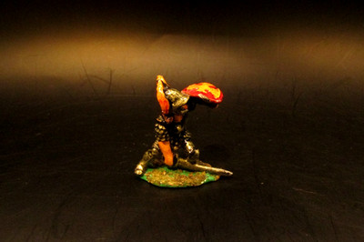 OOP Warhammer / Runequest Box 3 Attack Of The Broo Empire Knight Parrying Blow