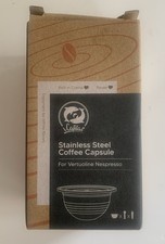 Robuste Edelstahl Kaffeekapsel kompatibel mit Vertuoline - umweltfreundlich