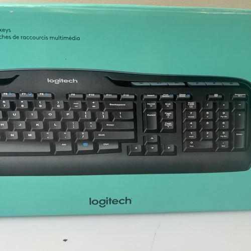 Logitech MK335 Wireless Desktop Keyboard and Mouse Combo Black/Silver - Picture 4 of 24