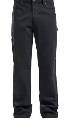 Dickies Carpenter Jeans Herren Relaxed Straight Fit Schwarz Gr. 34/36
