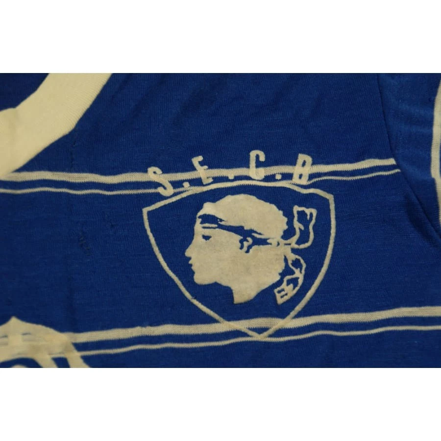 Maillot vintage SECB Corse - SC Bastia domicile 1981-1982 - Photo 2/4