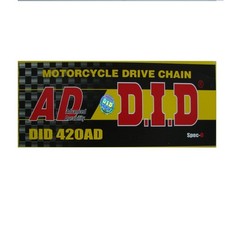 Fits D.I.D ŁAŃCUCHY 420AD-136 MOTOR DRIVE CHAIN. DID 420 WITHOUT O-RING (1814DA