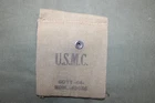 US Military Issue WW2 M1 Carbine Magazine Stock Belt Pouch Khaki Canvas USMC J63