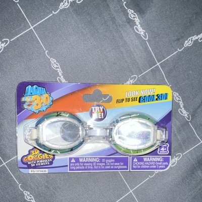Aqua Leisure Aqua 3D Goggles with Modular 3D Viewers and Pictures EG-1374A3D