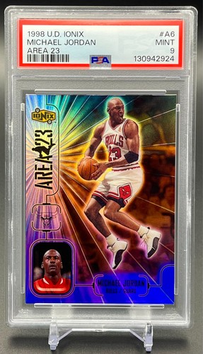 Michael Jordan #A6 1998 Upper Deck Ionix Area 23 card