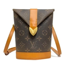    Louis Vuitton Monogram Dust Envelope Pouch M11629 Shoulder Bag Pochette Strap