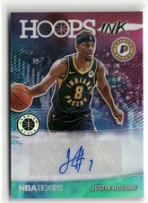 2019-20 Hoops Premium Stock Justin Holiday Hoops Ink AUTO ☘️145