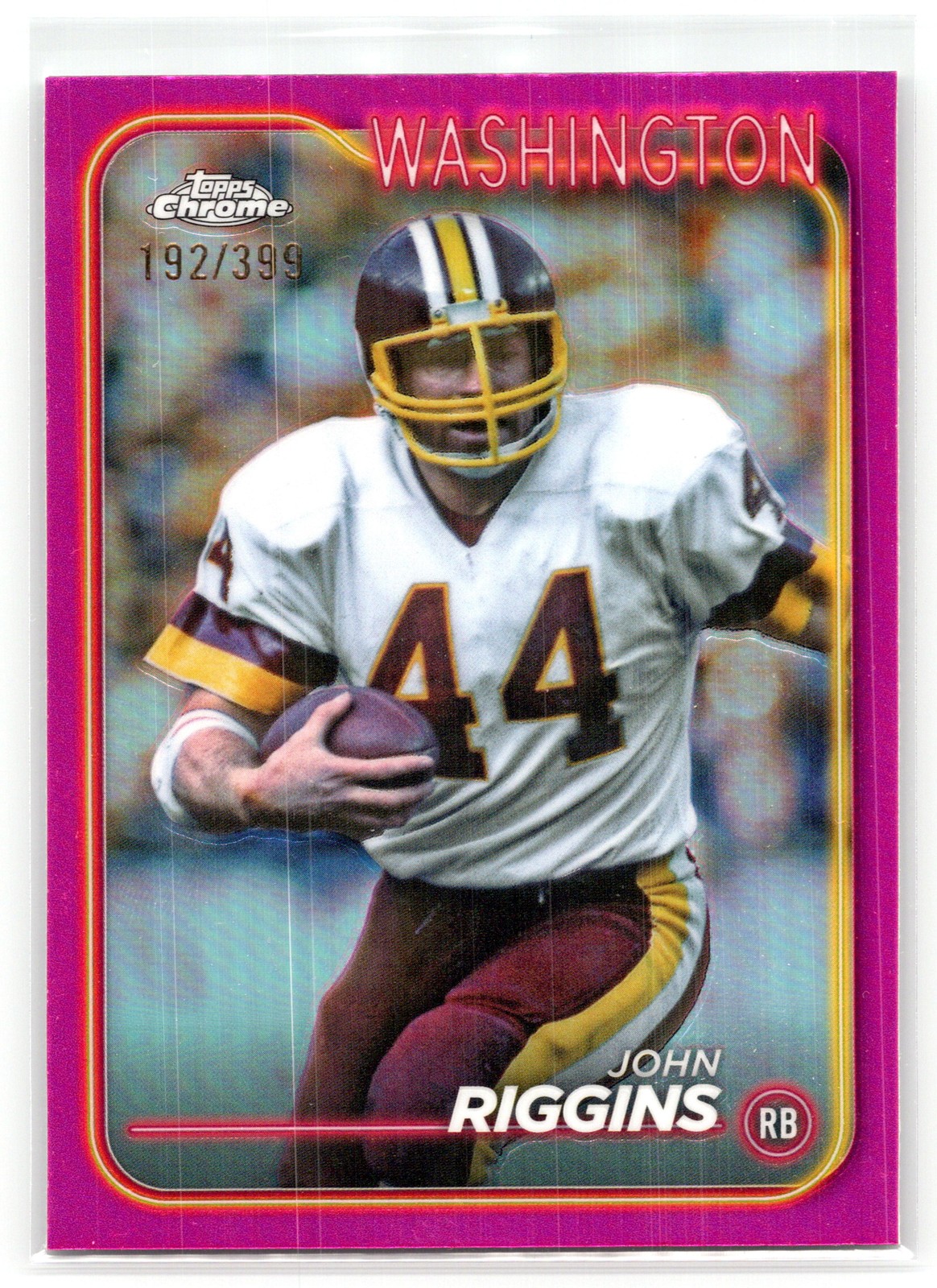 2024 Topps Chrome John Riggins Pink Refractor #194