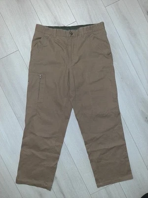 Men Brax Trousers Mustard Cotton 32 - Bild 1 von 4