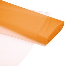 Tulle Fabric Rolls, 54 Inch by 40 Yards Fabric Spool Tulle, Bright Orange