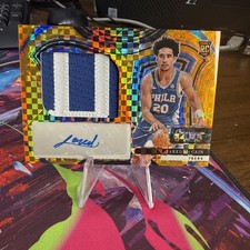2024-24 Select Jared McCain Gold RPA  9/10 Auto 76ers