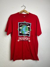 Vintage 1991 Missionettes T-Shirt Screen Stars Red Made in USA Single Stitch XL