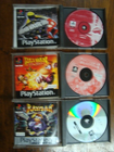 PlayStation 1 Ps1 Model SCPH 5552 + 2 manettes +  Câbles +6 jeux en boites