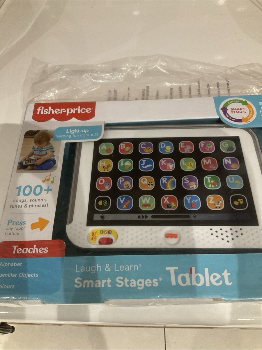 Fisher-Price Blue Laugh Learn Smart Stages Tablet Educational