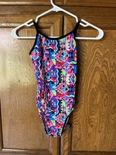 Rebecca  s Mom Gymnastics Leotard Aztec Print Girls Size 12-14
