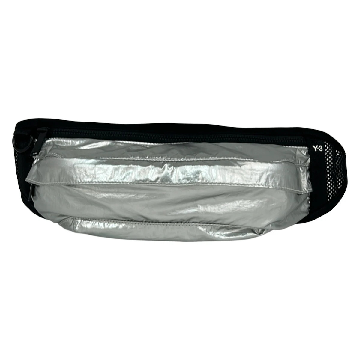 Y-3 Silver Black Nylon Bum Bag | eBay