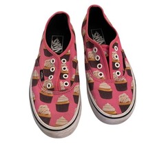 EUC Vans Pink Cupcake sneakers size Men s 5.5 Women s 7