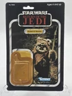 1983 Star Wars ROTJ WICKET W. WARRICK CardBack W/Attached Bubble ONLY Nice!