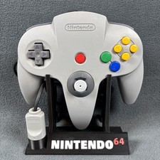 Nintendo 64 - N64 Gray Controller NUS-005 - Tight Stick - Refurbished, Very Good