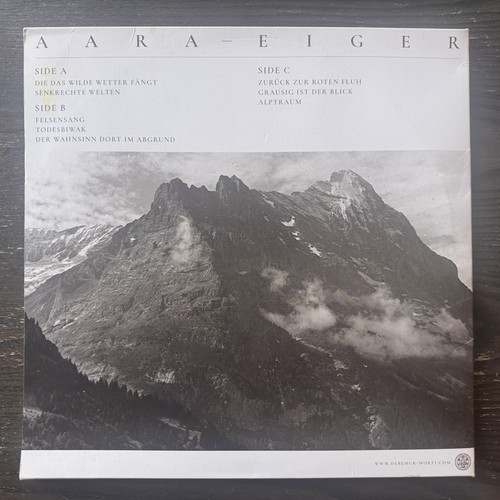 *READ* Aara - Eiger LP, Whi + LP, S/Sided, Whi + Album Debemur Morti Productions - Picture 2 of 8