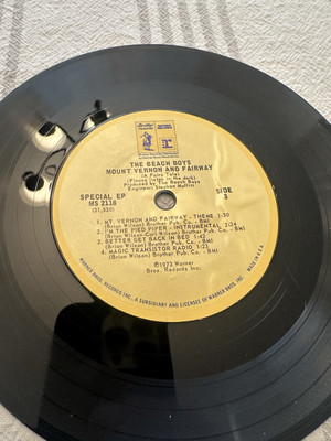 The Beach Boys: Surf's Up LP Vinyl US Reprise 1971 OG Insert