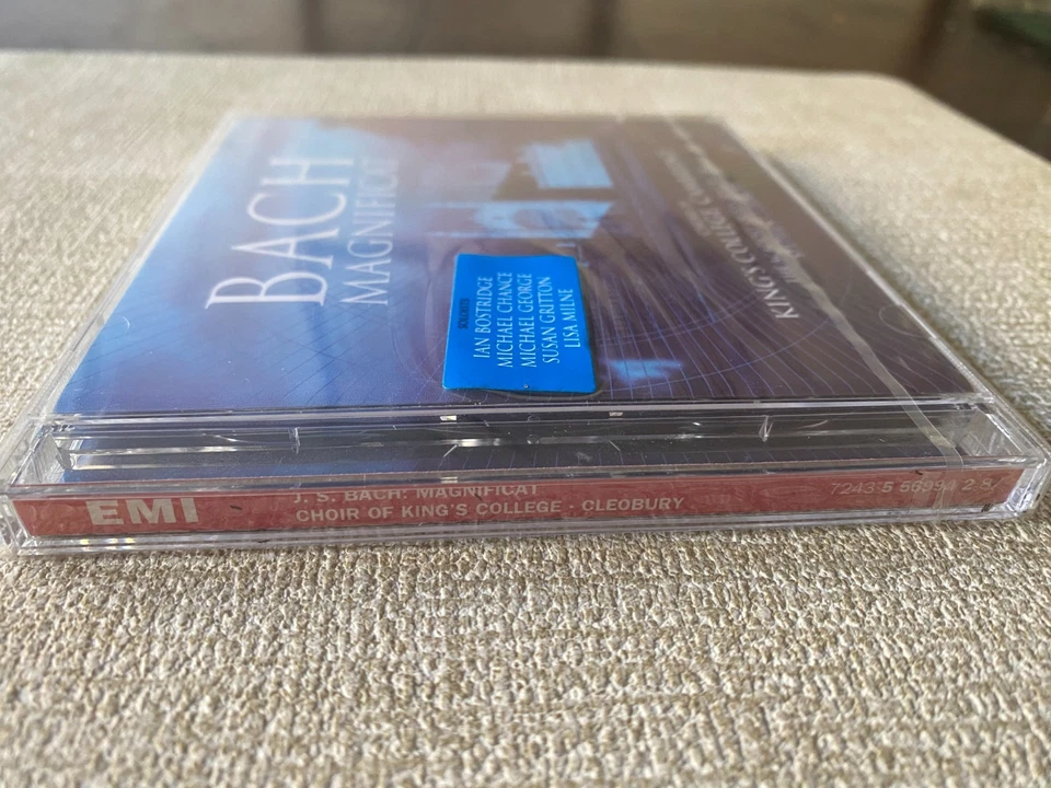 BACH MAGNIFICAT, CHOIR OF KING'S COLLEGE CAMBRIDGE 2xCD (TWO DISCS) NEW & SEALED - Image 3 of 3