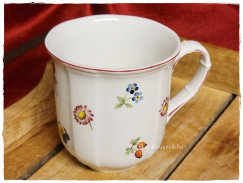 ☘️Kaffeebecher Henkelbecher Petite Fleur Villeroy & Boch Charm – mehr da ☘️Kaffeebecher Henkelbecher Petite Fleur Villeroy & Boch Charm – mehr da