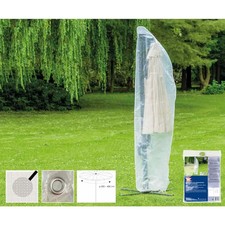 Housse Translucide Protection Parasol Déporté 265x40/70/50 cm