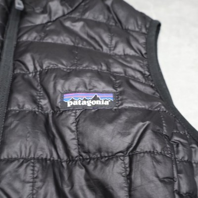 Patagonia Vest Womens Small Black Nano Puff Quilted Primaloft