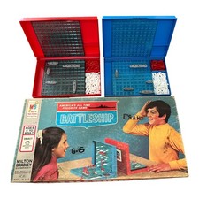 1971 Battleship Game by Milton Bradley Complete in Good Condition