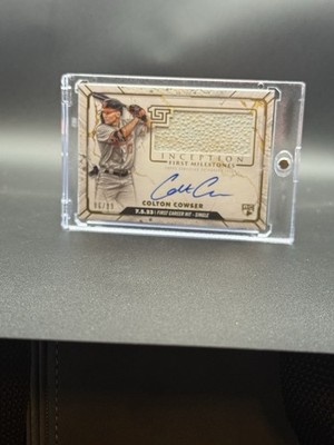 2024 Topps Inception Colton Cowser MLB First Milestones Auto Relics RC #/99