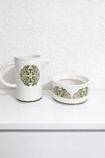 Arklow Pottery “Tree of Life” Milk Jug & Sugar Bowl Set – Ireland 🇮🇪