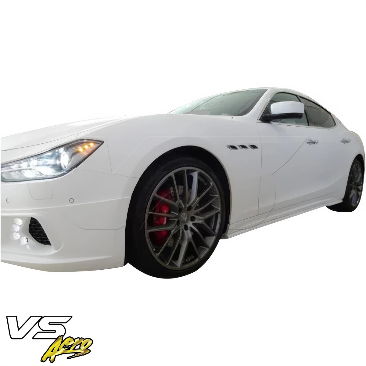 VSaero FRP WAL Side Skirts 2pc for Ghibli Maserati 13-17 vsaero_109363
