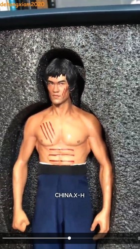 1/6 CHINA.X-H Bruce Lee 李小龙 Statue Figure Sculpture Model Collections Toy Gifts - Picture 2 of 3