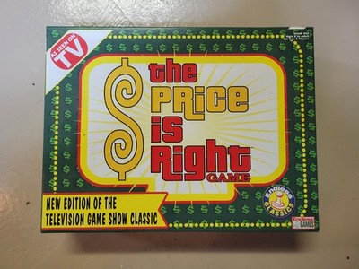 The Price is Right Board Game Vintage 1998 Endless Games